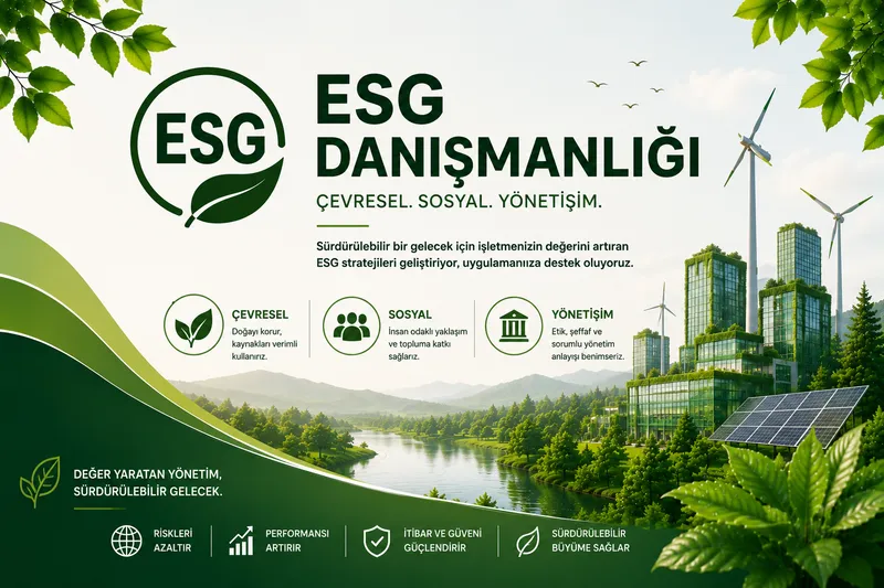 ESG (Çevresel, Sosyal, Yönetişim) Danışmanlığı görseli