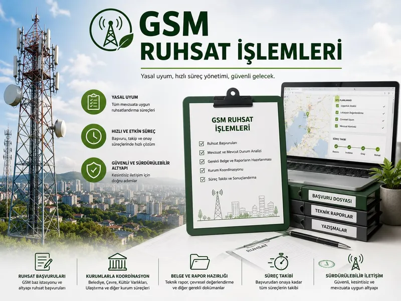 GSM Ruhsat İşlemleri görseli