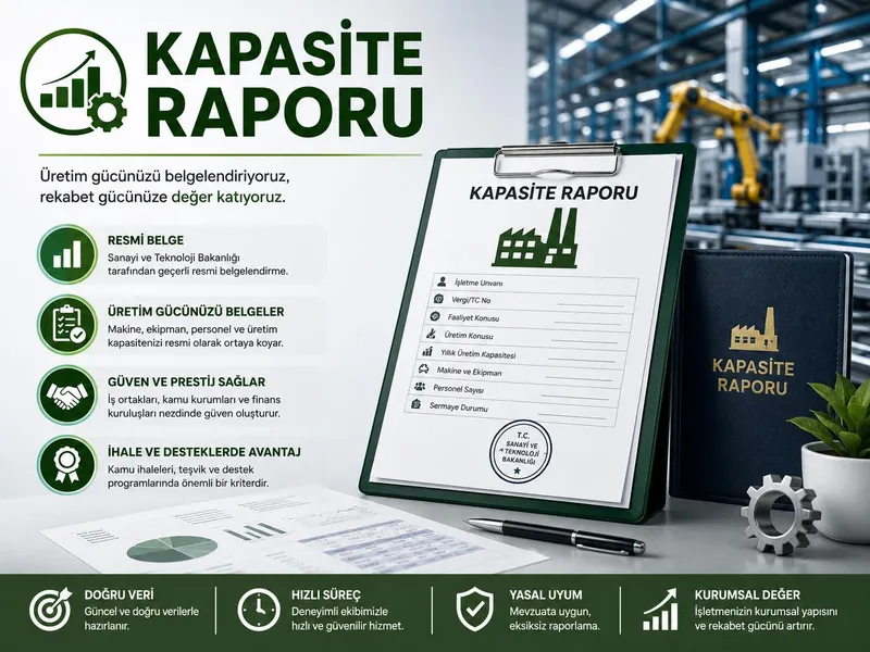 Kapasite Raporu görseli