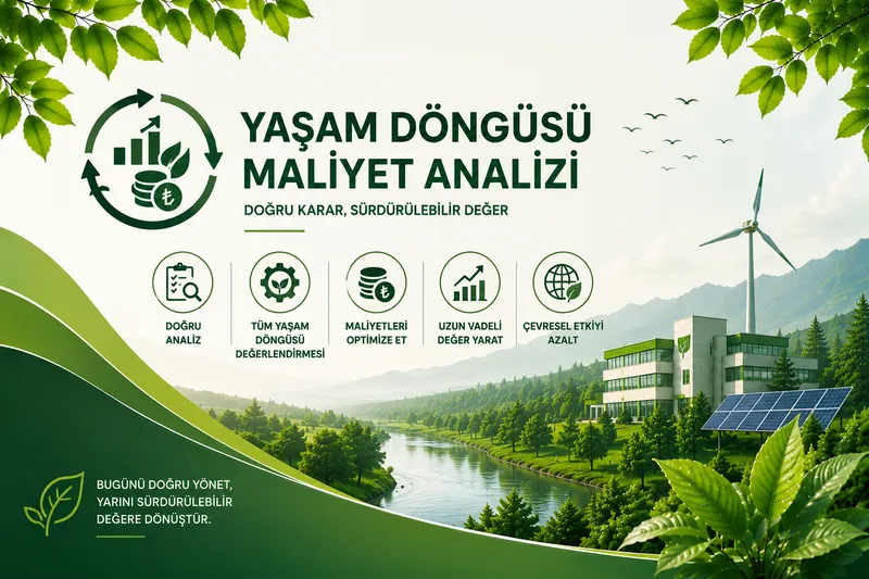 Yaşam Döngüsü Maliyet Analizi (LCCA) görseli
