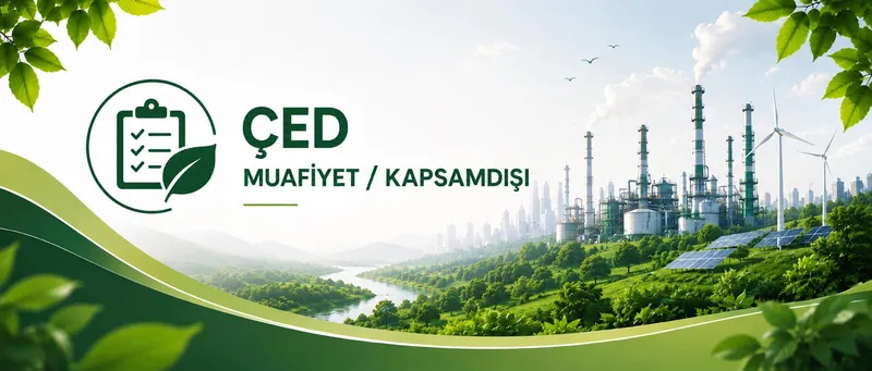 ÇED Muafiyet / Kapsam Dışı Yazısı görseli