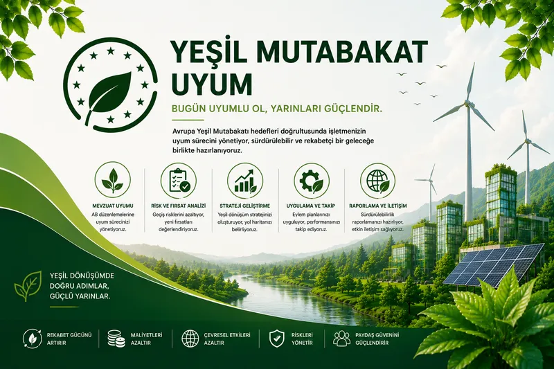 Yeşil Mutabakat Uyum Danışmanlığı görseli