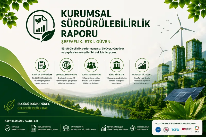 Kurumsal Sürdürülebilirlik Raporu görseli